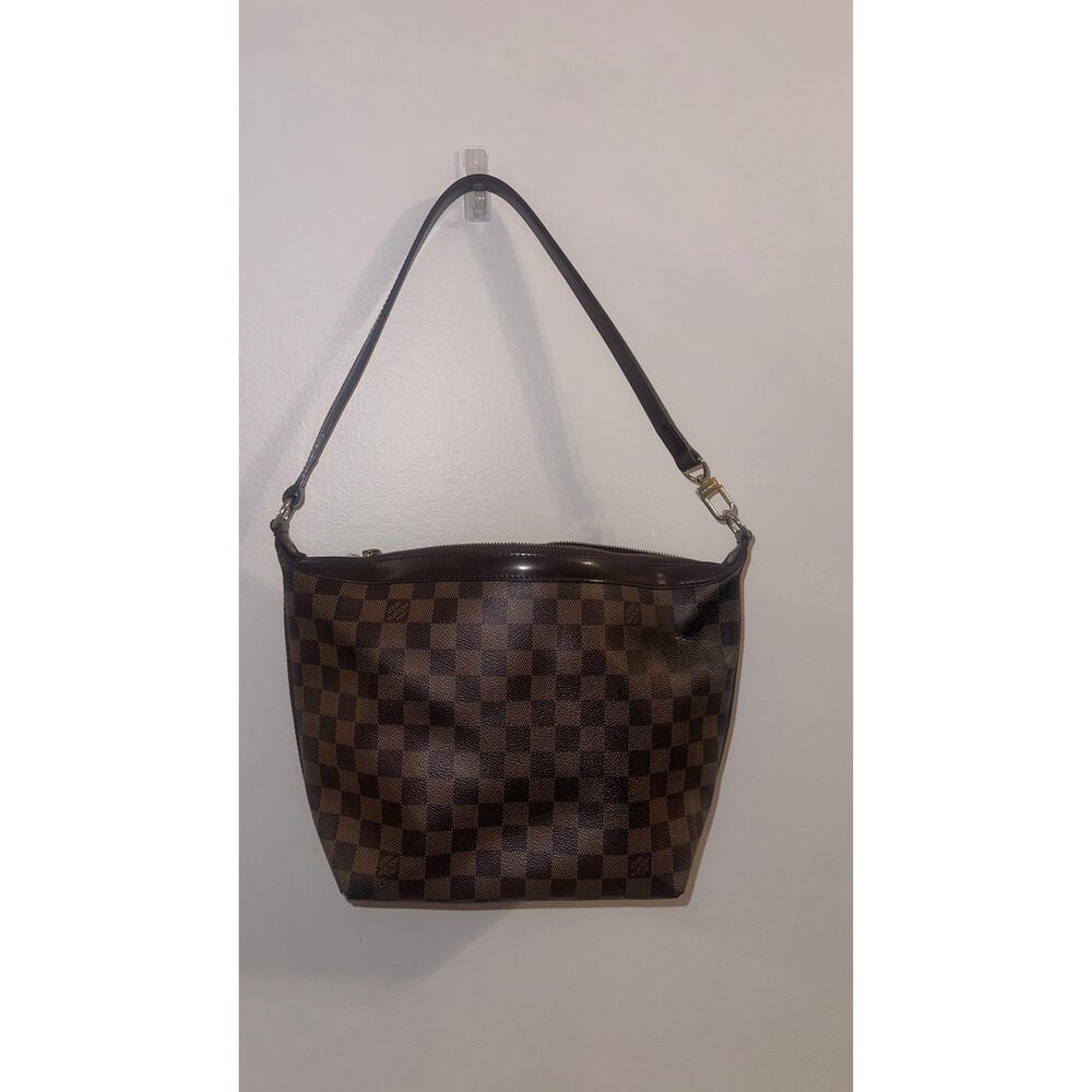 Louis Vuitton Damier Illovo MM Coated Canvas Shoulder Bag - Picture 6 of 11